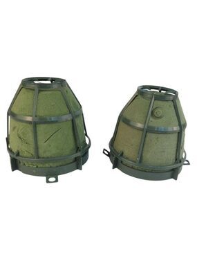 Floral Foam Candle Holder Set of 2 Green Cage for Taper Centerpiece Flower Arran